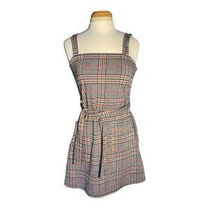 F&F Plaid Dress - Black, White, and Red